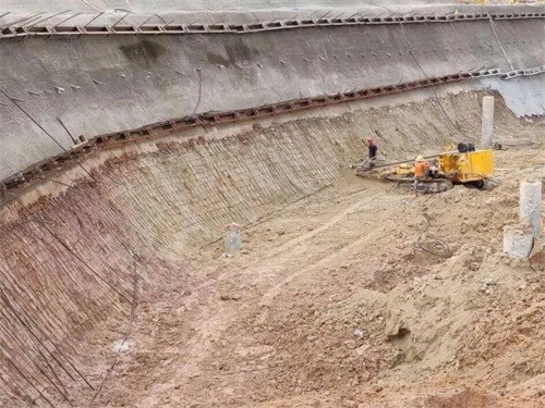 五常基坑边坡加固